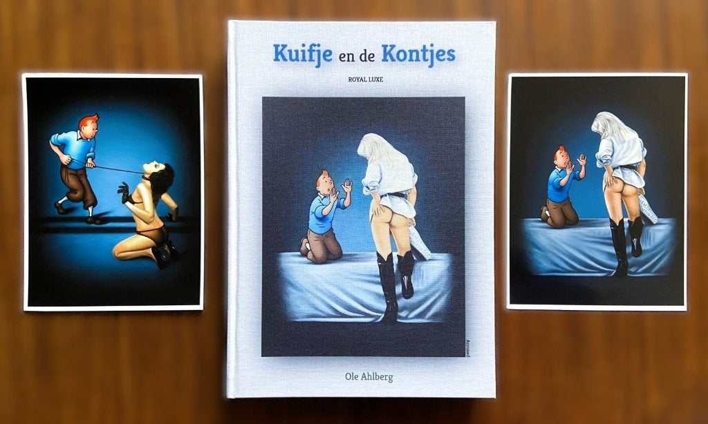 ACTIE: Kuifje en de Kontjes - ROYAL - Genumm. + 2 Prenten, Eén stripboek, Verzenden, Nieuw