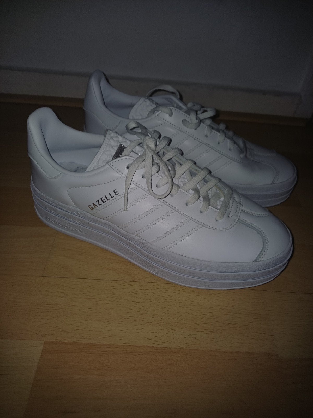 Adidas/Gazelle sneakers, Adidas, Wit, Ophalen of Verzenden, Sneakers of Gympen