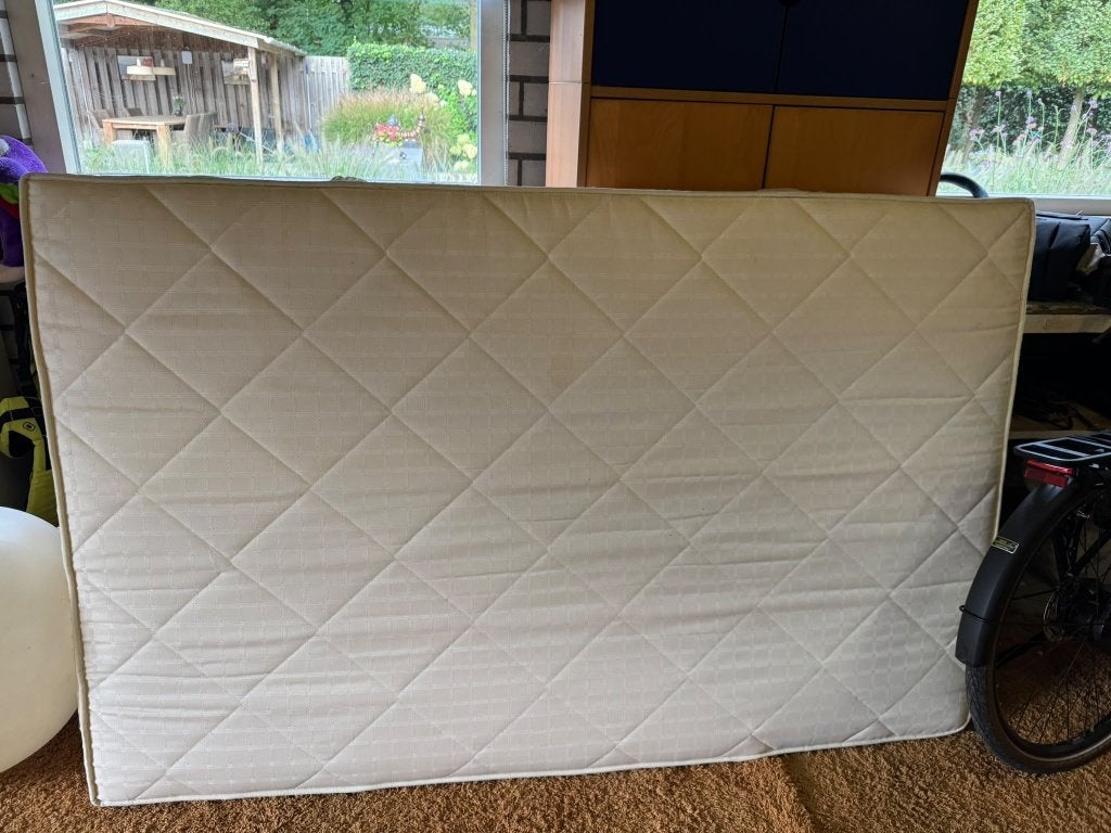 GRATIS AF TE HALEN IN GELDROP: Matras, Ophalen, Gebruikt, 190 cm of minder, Twijfelaar