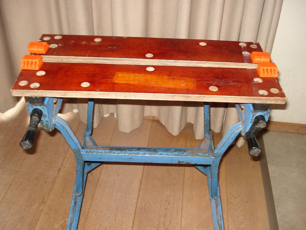 Workmate Black & Decker,  met vier draaibare grippennen, Ophalen, Gebruikt, Minder dan 70 cm, Bankschroef