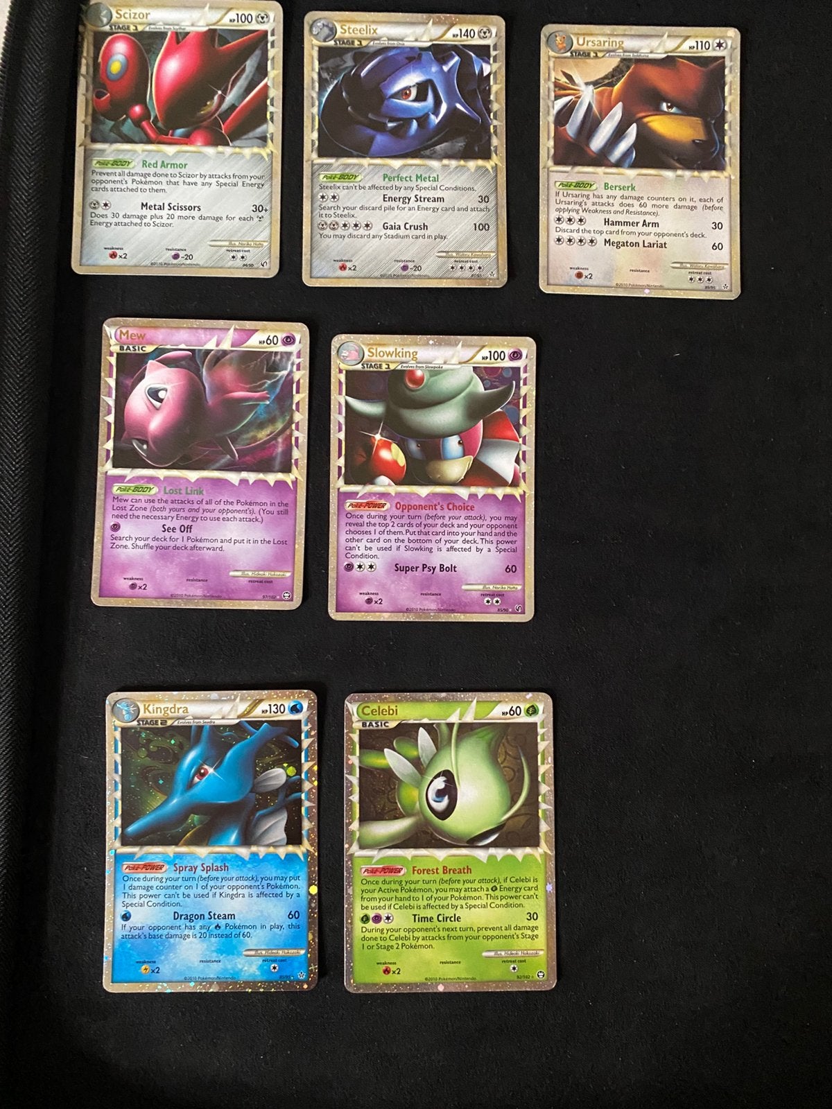 Prime, Kingdra,Celebi,Mew,Slowking,Steelix,Scizor, Ursaring, Hobby en Vrije tijd, Ophalen of Verzenden, Zo goed als nieuw