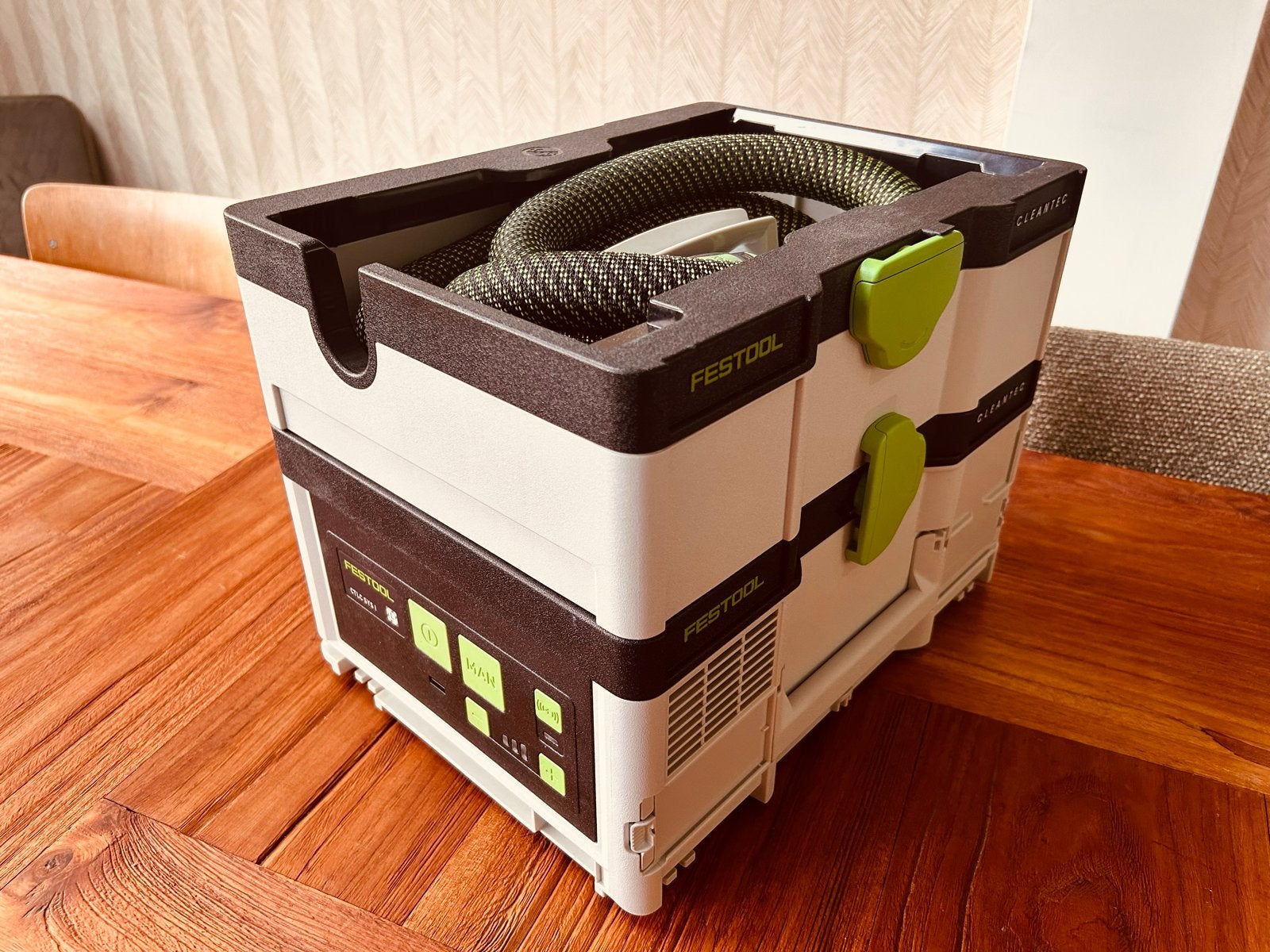 Festool CTL-SYS Accu Stofzuiger - Als nieuw, Doe-het-zelf en Verbouw, Reinigingsmachines, Zo goed als nieuw, Ophalen of Verzenden