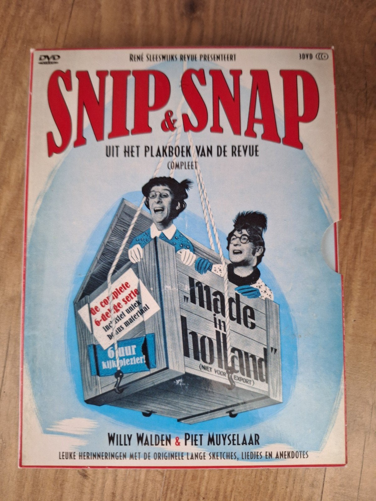 Snip & Snap Plakboek (3 DVD Box), Alle leeftijden, Ophalen of Verzenden, Zo goed als nieuw, Tv-programma of Sketches