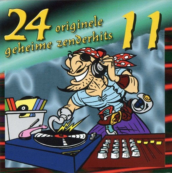 24 Originele Geheime Zenderhits 11 - Piratenhits CD  Nieuw, Piraten en Zeemansliederen, Inclusief doosje, Ophalen of Verzenden