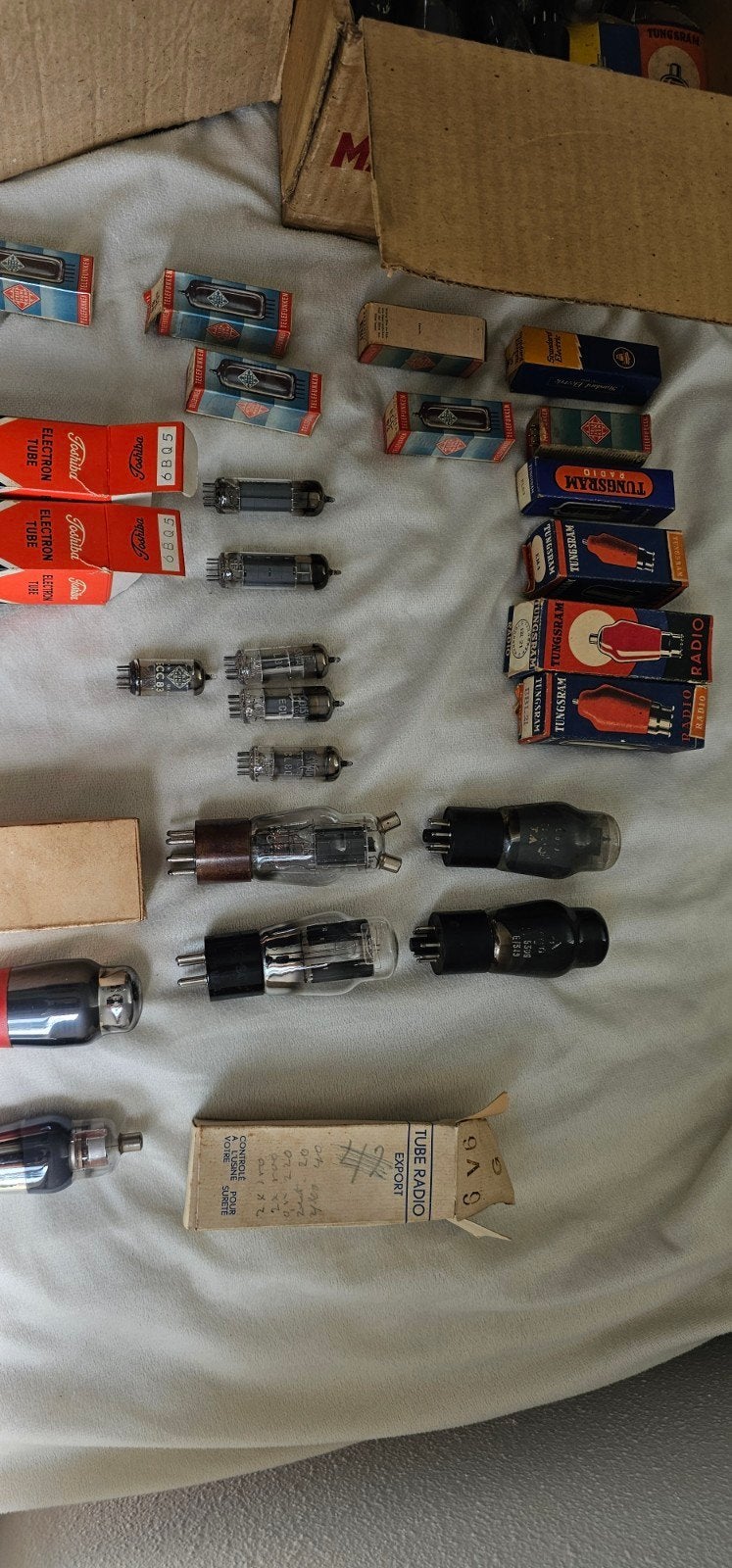 Diverse buizen. Gebruikt en nieuw. Vintage., Ophalen, Buis of Buizen