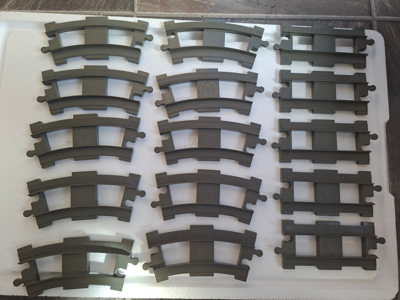 15 onderdelen lego duplo treinbaan rails spoor, Kinderen en Baby's, Ophalen of Verzenden, Gebruikt, Accessoire, Duplo