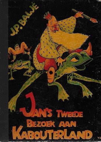 J.P. Baljé: Jan's tweede bezoek aan Kabouterland -uitg. 1946, Ophalen of Verzenden, Gelezen