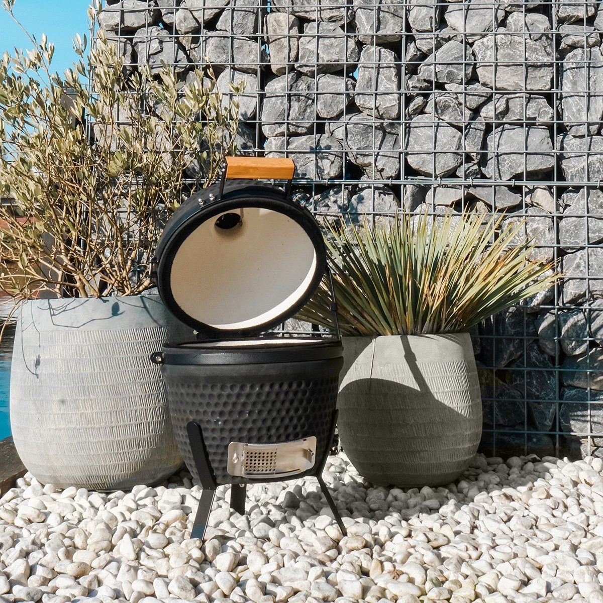 Patton Classic 13" Mini Keramische Grill Zwart, Ophalen of Verzenden, Nieuw