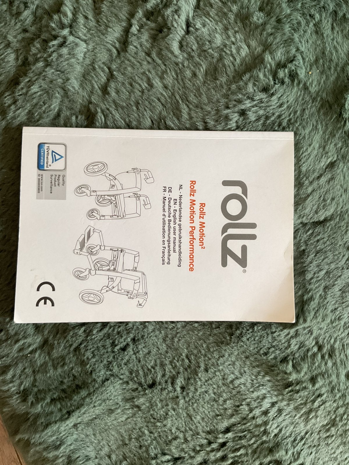 Rollator/rolstoel, Ophalen, Zo goed als nieuw, Duwrolstoel