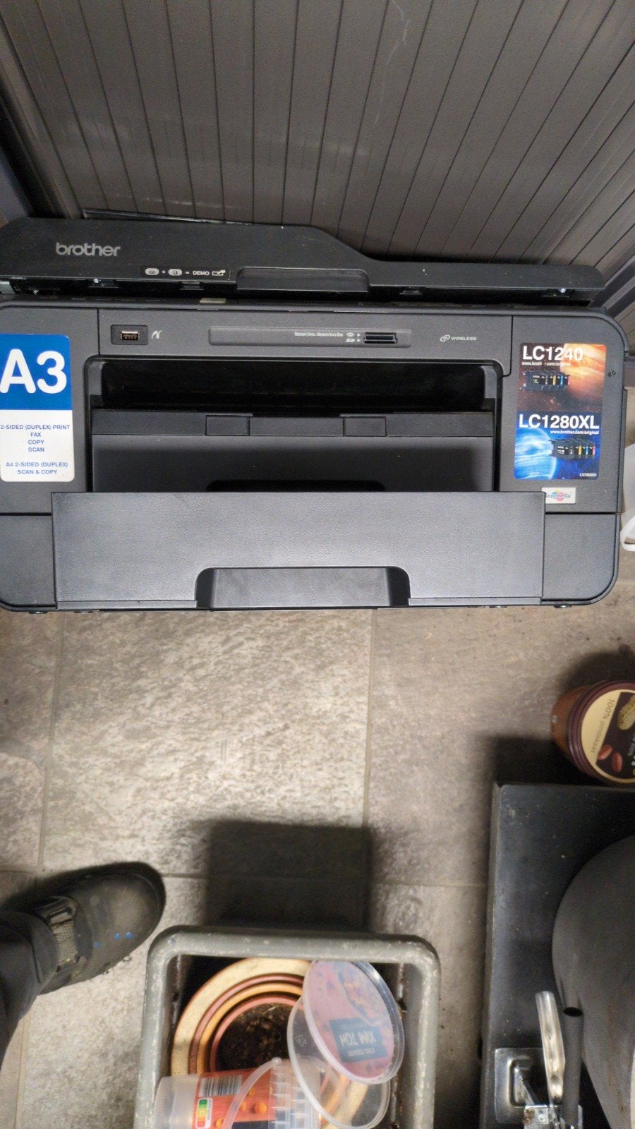 Brother All-in-one A3 printer met extra inkt, Kleur printen, Gebruikt, Inkjetprinter, All-in-one
