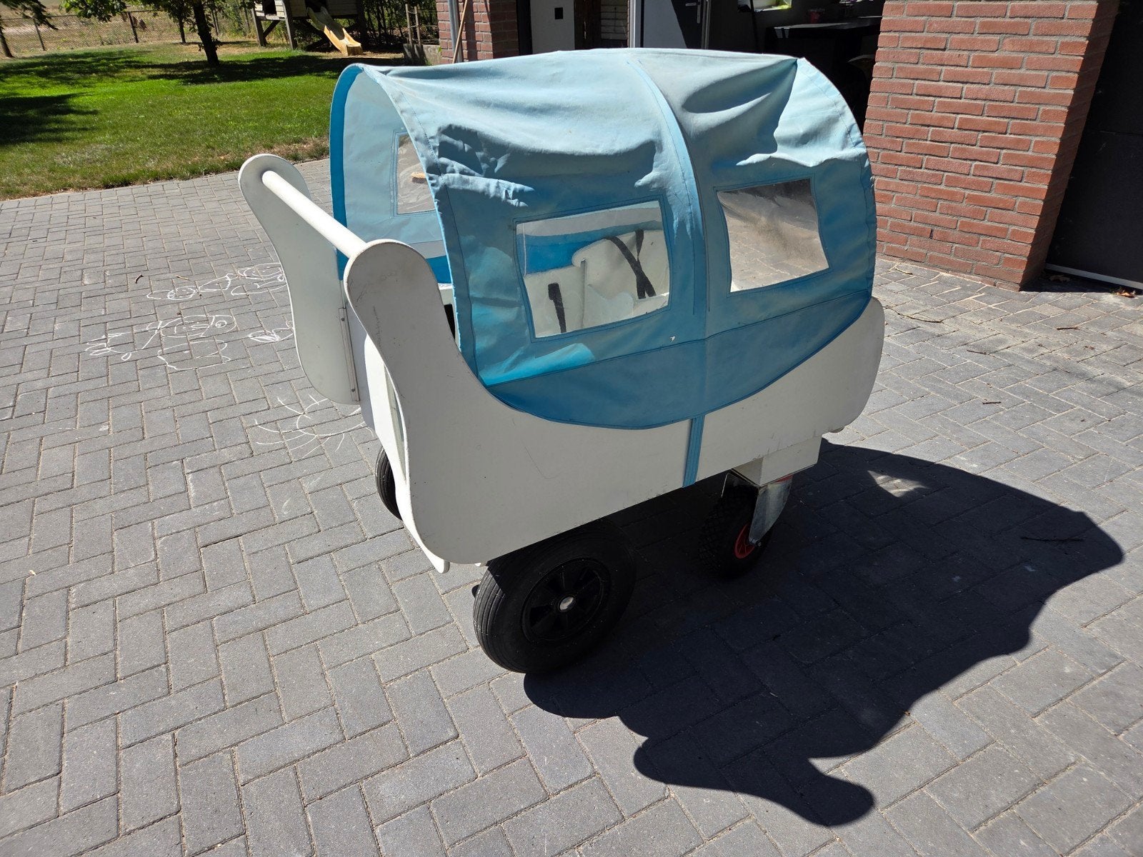 Bolderkar bolderland gebruikt, Ophalen, Gebruikt