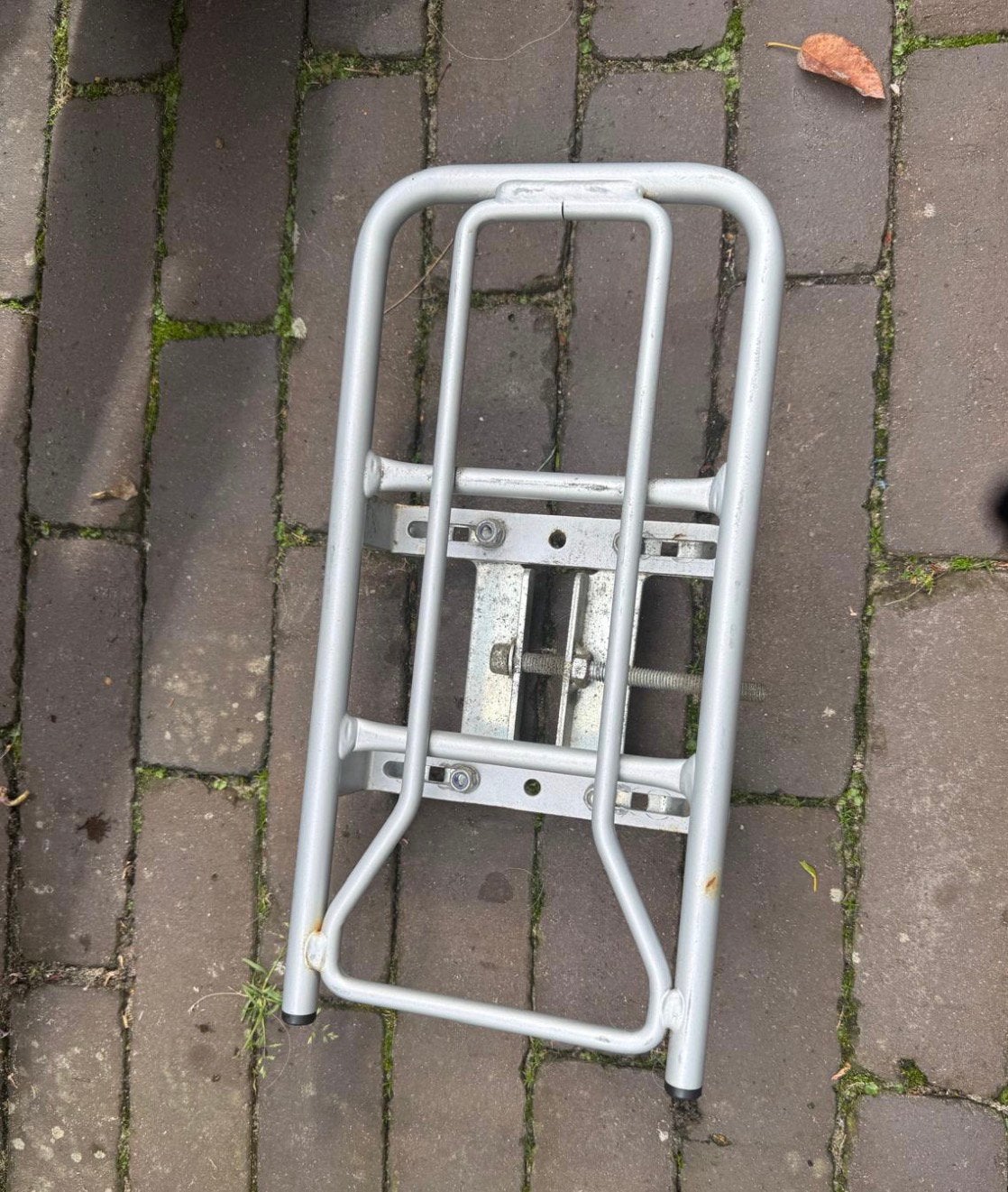 Steco achterzitje opzetdrager, Ophalen, Gebruikt