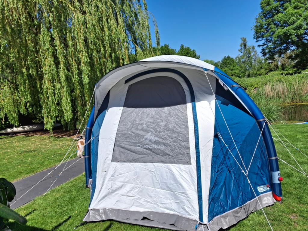 Tent te huur, 4 persoons, opblaasbaar