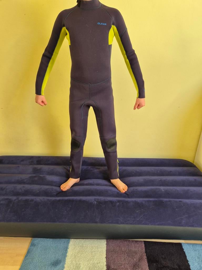 Olaian wetsuit kind 8-9 jaar. Fullsuit 4/3, Ophalen, Gebruikt
