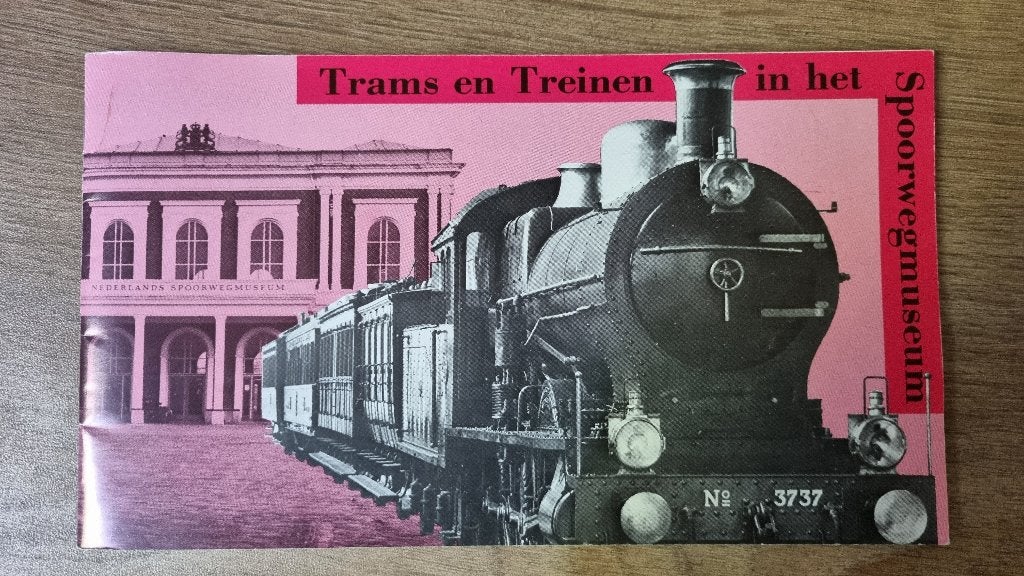 Trams en treinen in het Spoorwegmuseum (1978), Boeken, Ophalen of Verzenden, Zo goed als nieuw, M. A. Asselberghs, Trein