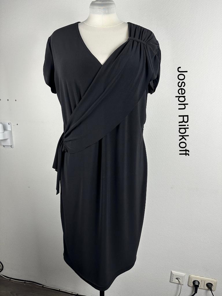 Joseph Ribkoff Jurk  (mt: 48) 17,3/56, Joseph Ribkoff, Joseph Ribkoff, Zwart, Maat 46/48 (XL) of groter