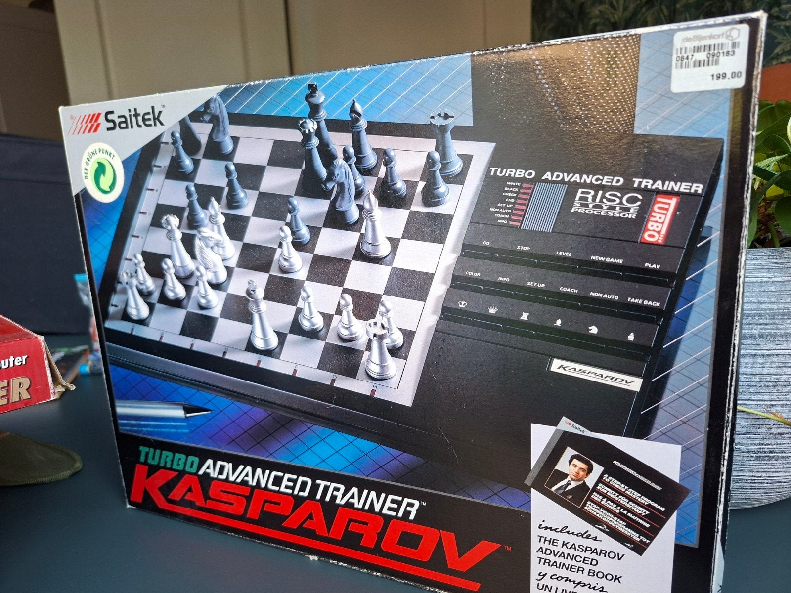 Kasparov Turbo sckaakcomputer compleet en werkend, Hobby en Vrije tijd, Gezelschapsspellen | Bordspellen, Een of twee spelers