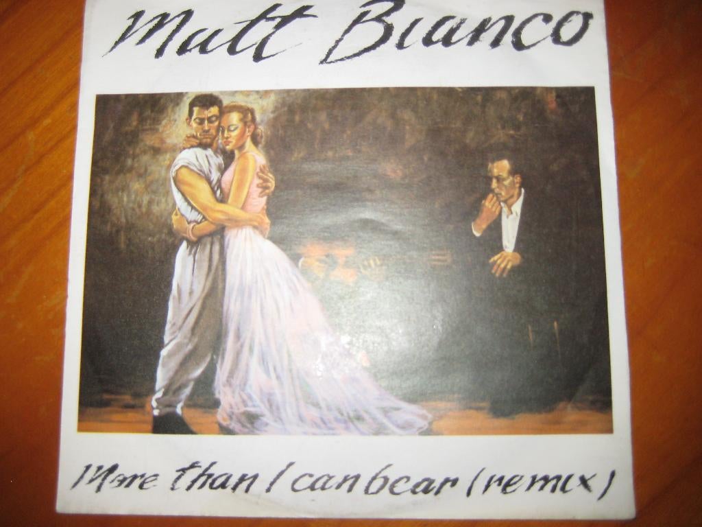 Matt Bianco: More than I can bear - remix, Ophalen of Verzenden, Zo goed als nieuw, Pop, Single