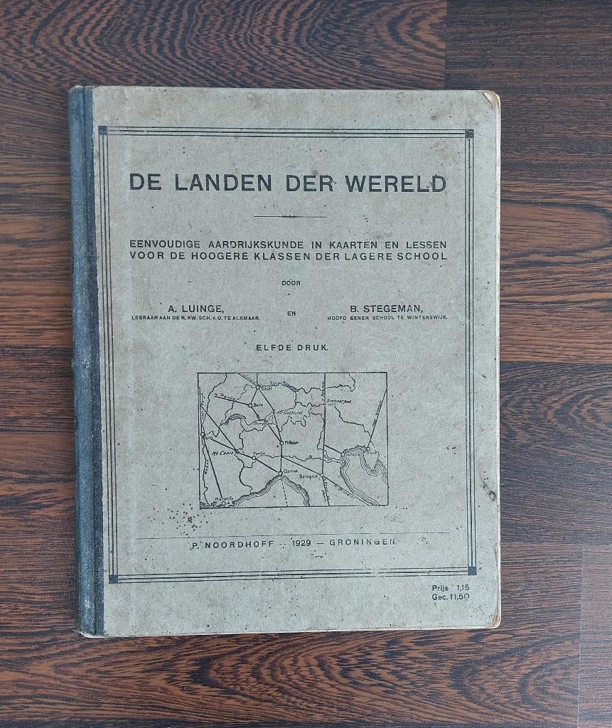 De landen der Wereld uit 1929, Boeken, Overige gebieden, Ophalen of Verzenden, 20e eeuw of later, Gelezen