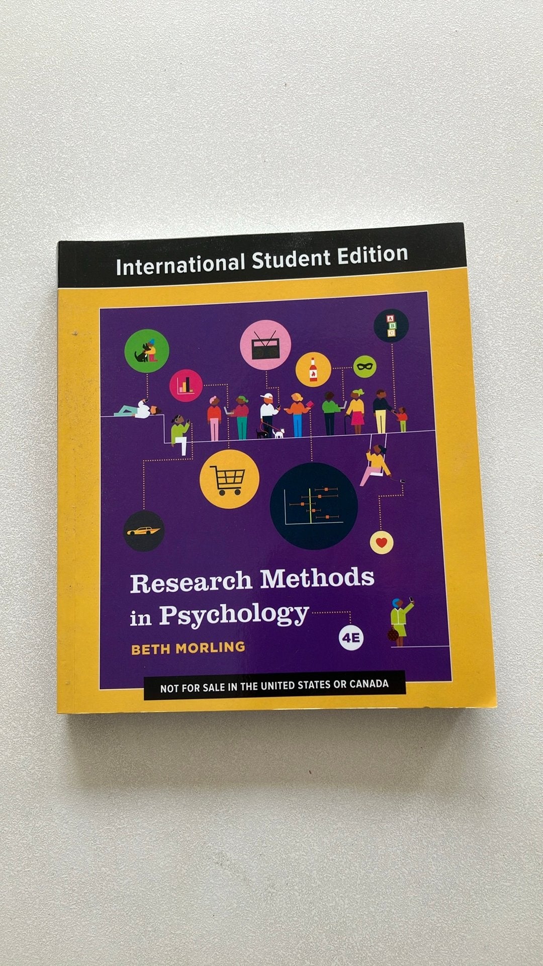 Research Methods in Psychology' door Beth Morling, Ophalen, Zo goed als nieuw