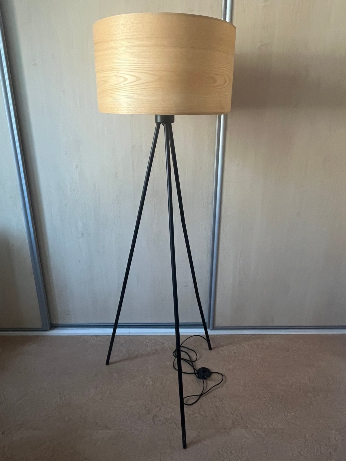 Dutchbone Woodland Vloerlamp, Ophalen, Zo goed als nieuw, Metaal, 150 tot 200 cm