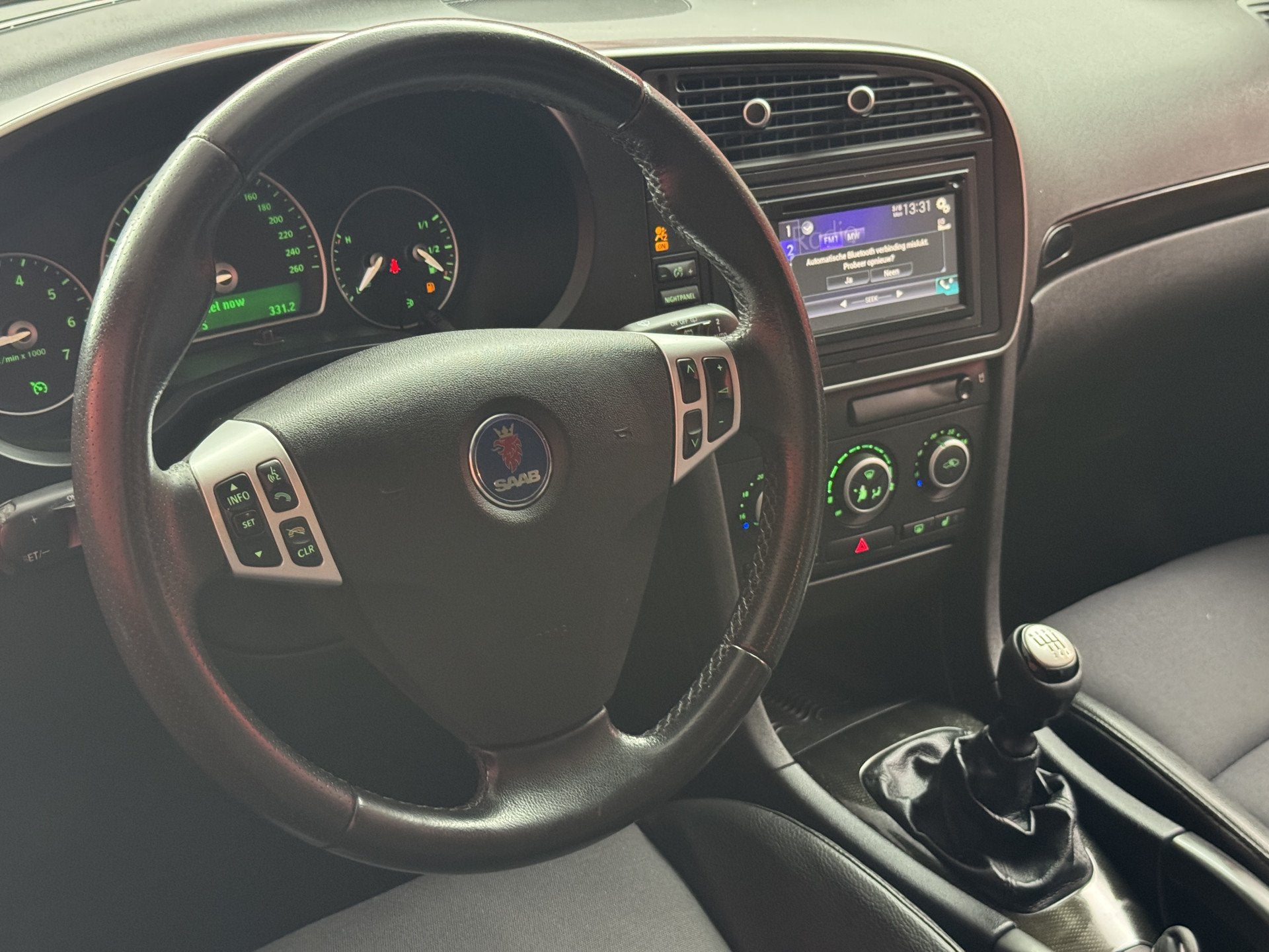 Saab 9-3 Sport Estate 1.8t Norden | Stoelverwarming | Clima, Auto's, Saab, 1998 cc, Gebruikt, Zwart, 4 cilinders
