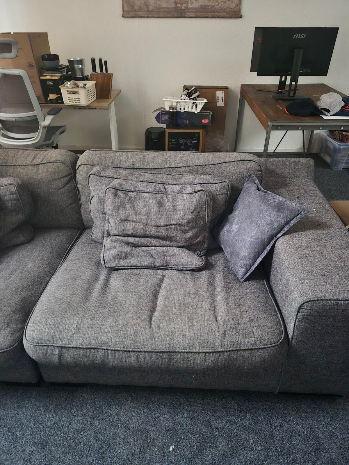 Grote loungebank gratis op te halen, Ophalen of Verzenden