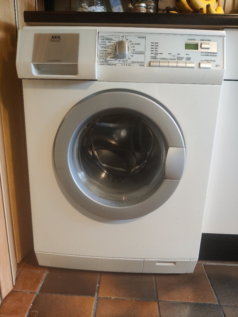 Wasmachine, Ophalen, Gebruikt, 85 tot 90 cm, 1200 tot 1600 toeren