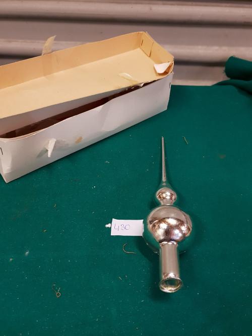 430 ] piek retro zilver, Diversen, Kerst, Ophalen of Verzenden, 'T Olde Gre-j, Info@toldegrej.nl, Endepoelstraat 20f Didam