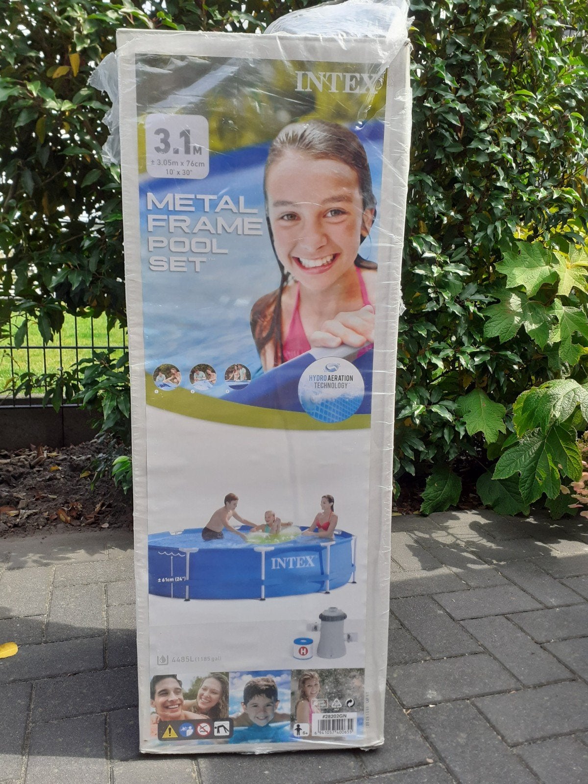 Zwembad (Intex), Ophalen, Minder dan 80 cm, Rond, 300 cm of meer