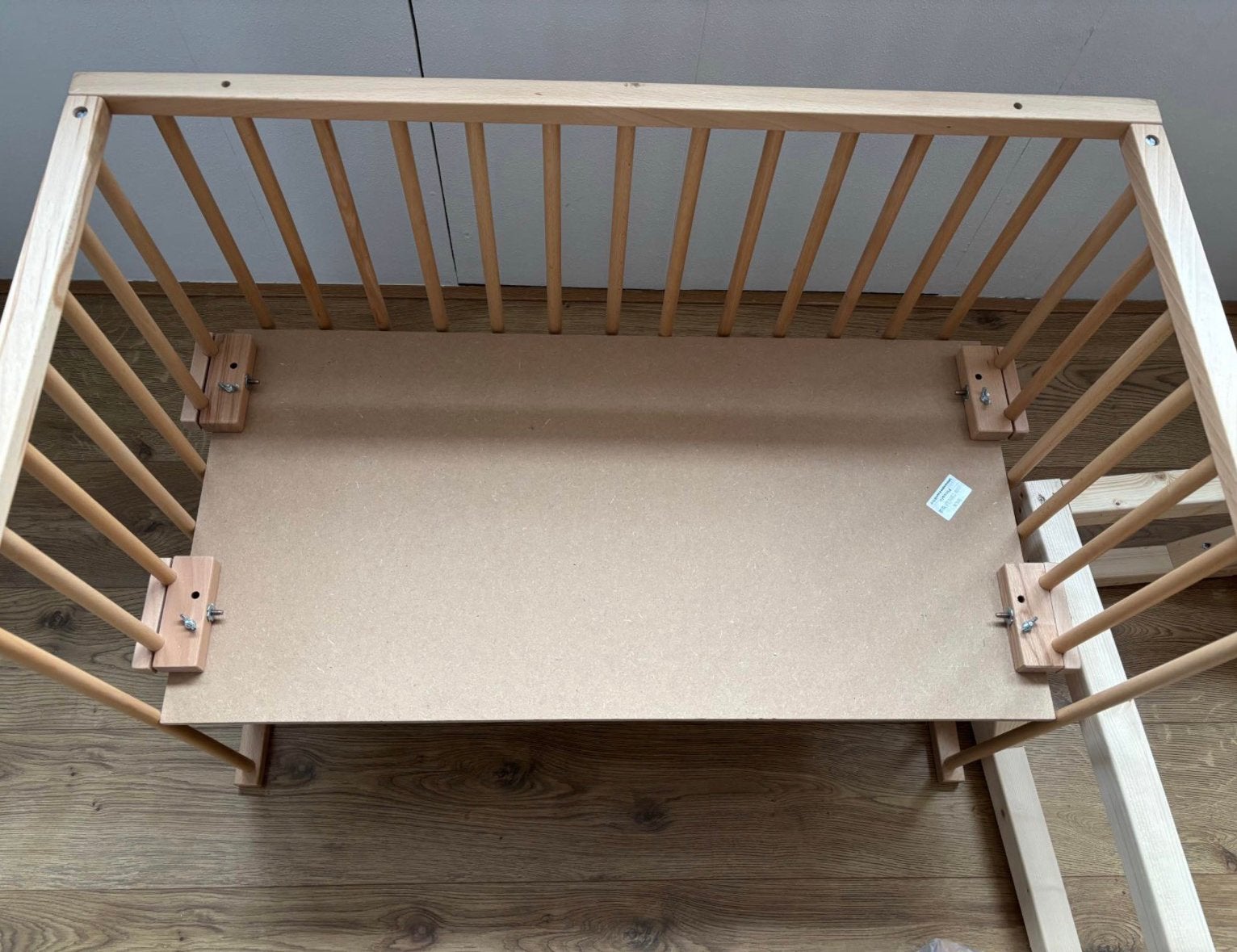Wieg/co-sleeper incl. Matras, Ophalen, Zo goed als nieuw, Minder dan 140 cm, Matras