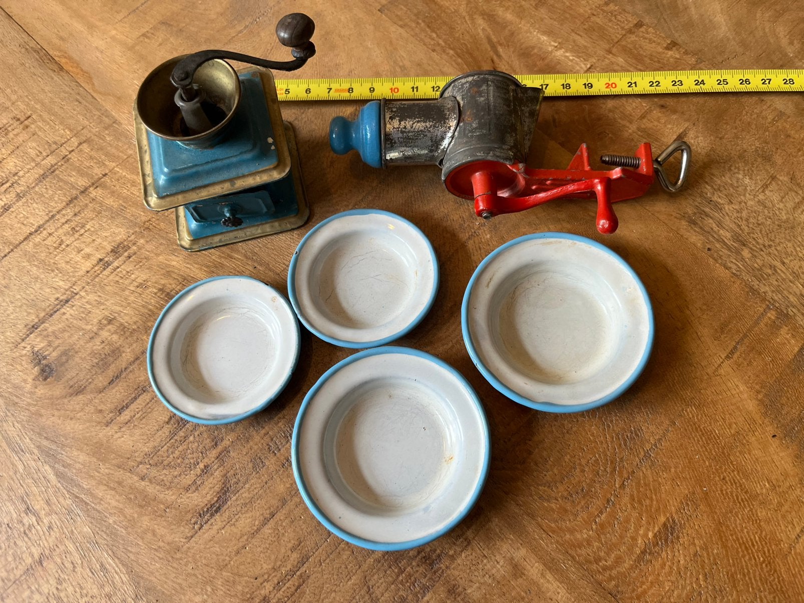 Lotje oud poppenhuis keuken spullen 3, Ophalen of Verzenden