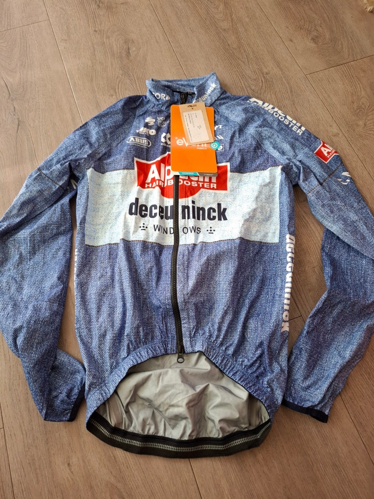 Alpecin deceuninck regenjack nieuw maat xs plus heren, XS, Heren, Nieuw, Ophalen of Verzenden