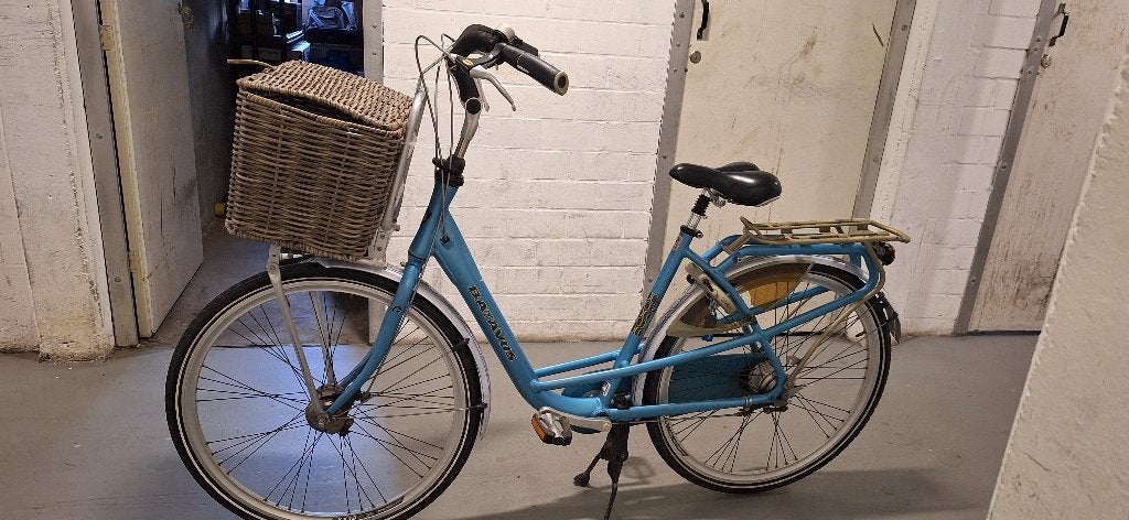 damesfiets Batavus blauw, Ophalen, Gebruikt, Versnellingen, Batavus
