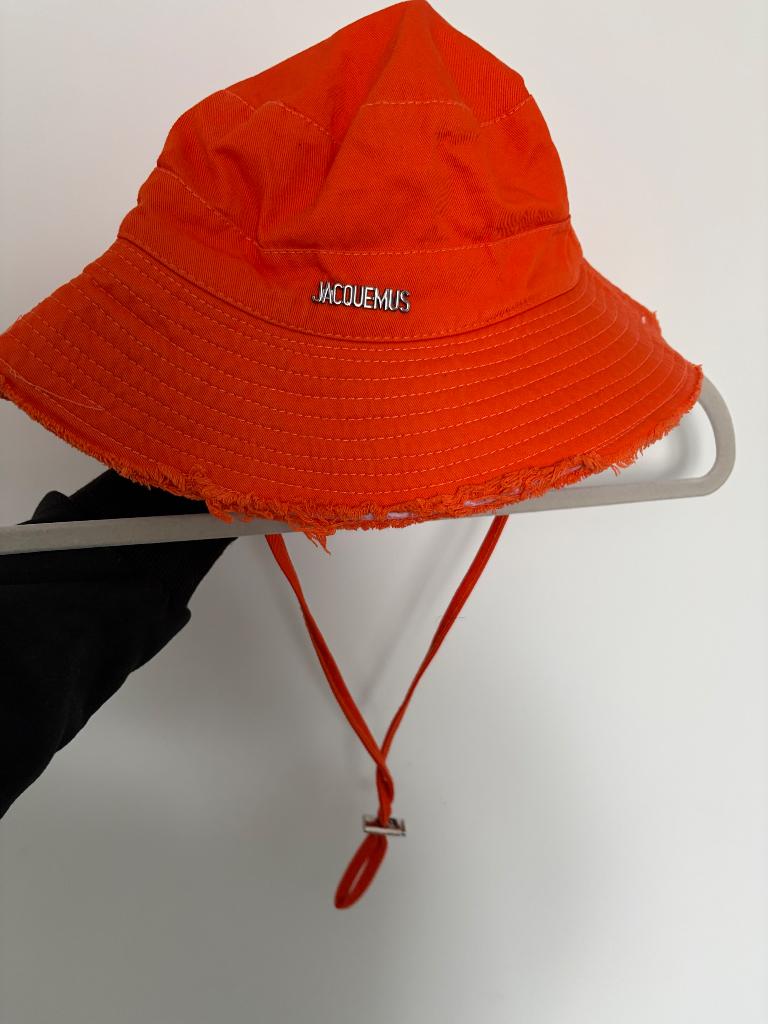 Bucket head orange, Kleding | Dames, Hoeden en Petten, Ophalen of Verzenden, Zo goed als nieuw, One size fits all, Hoed