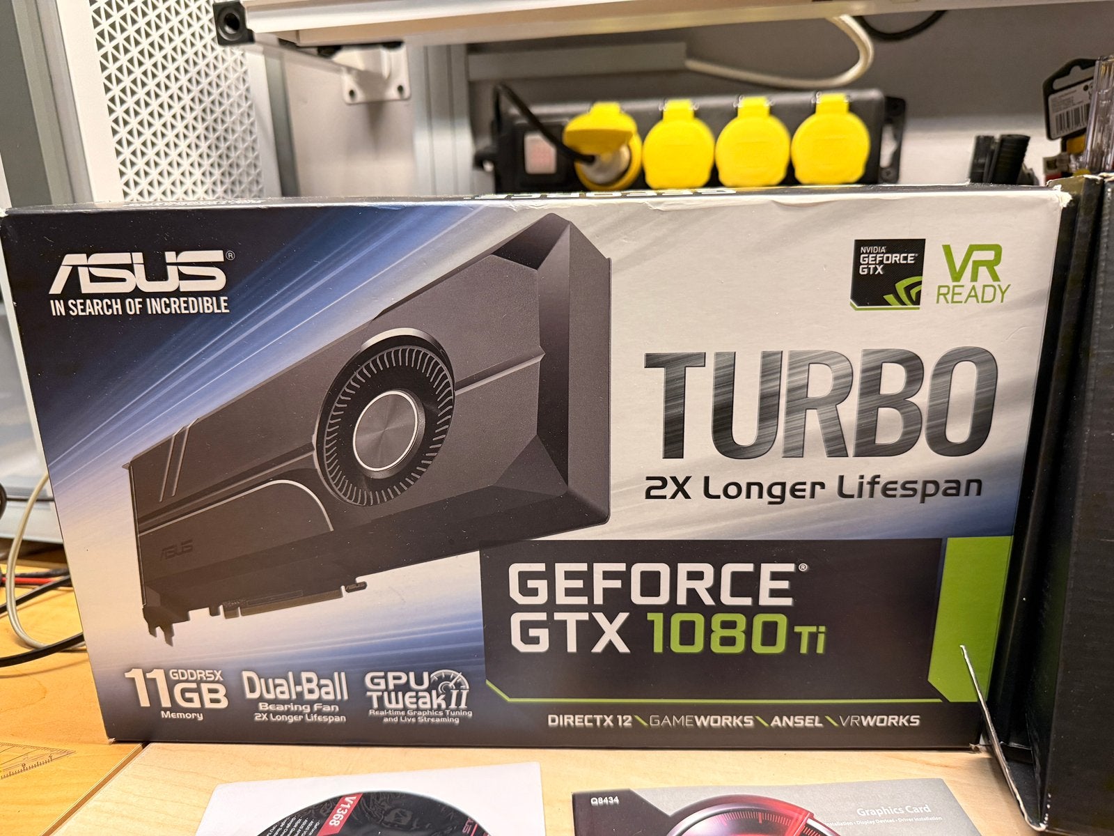 ASUS Geforce GTX 1080Ti Turbo, PCI-Express 3, Gebruikt, Ophalen of Verzenden, GDDR5