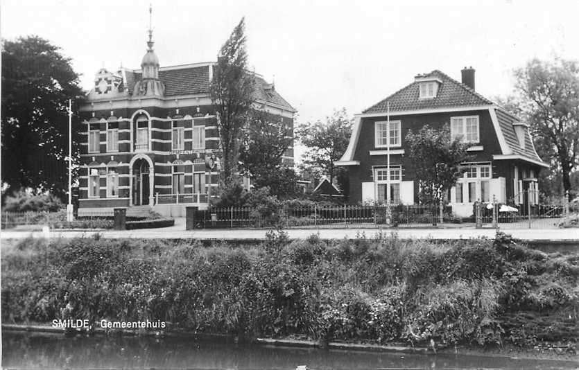 300-299-015 Smilde Gemeentehuis, Verzenden, Voor 1920, Drenthe