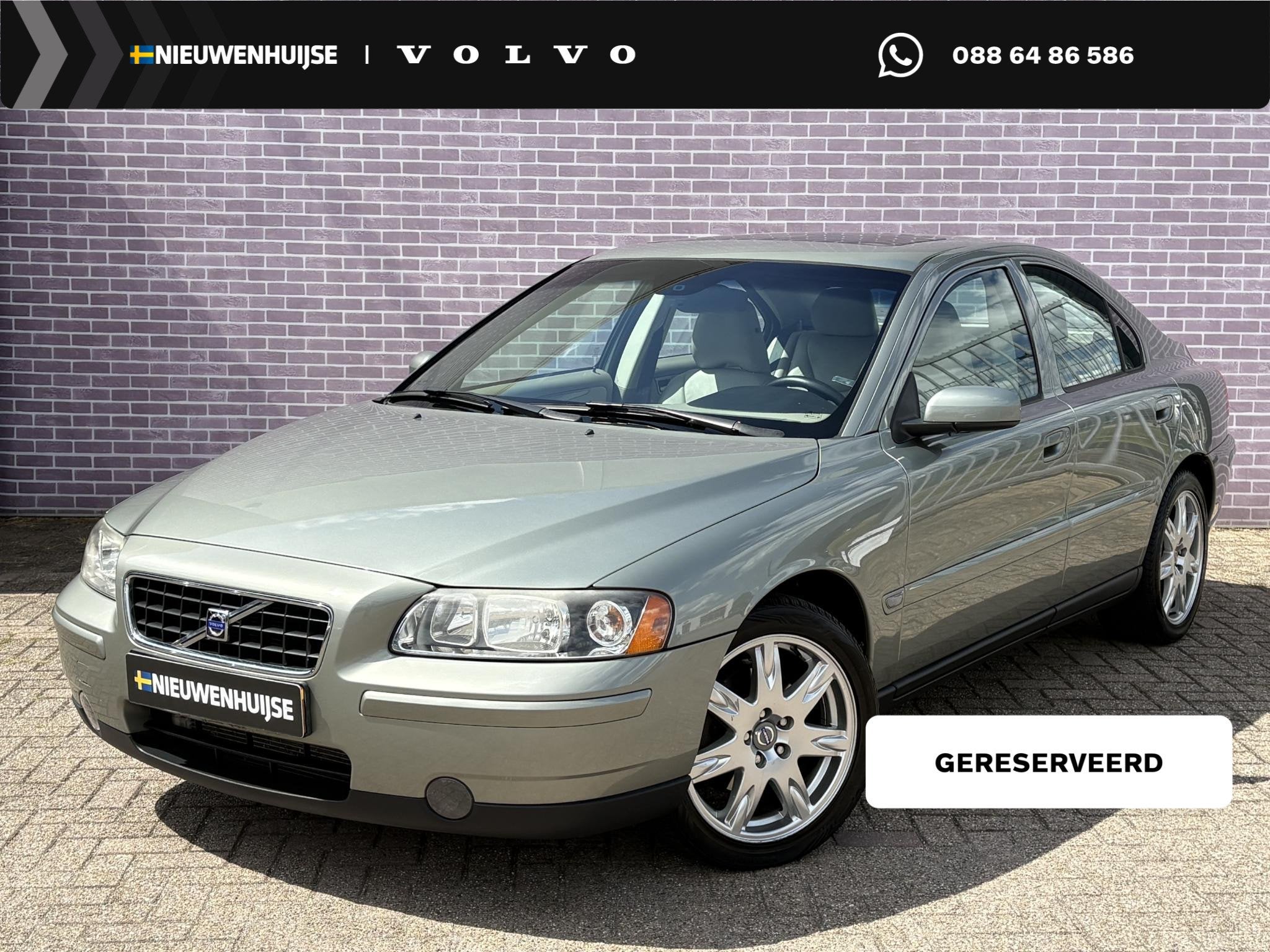 Volvo S60 2.4 Edition II Chrono | Unieke Kilometerstand! | S, Auto's, Voorwielaandrijving, Dealer onderhouden, Gebruikt, S60