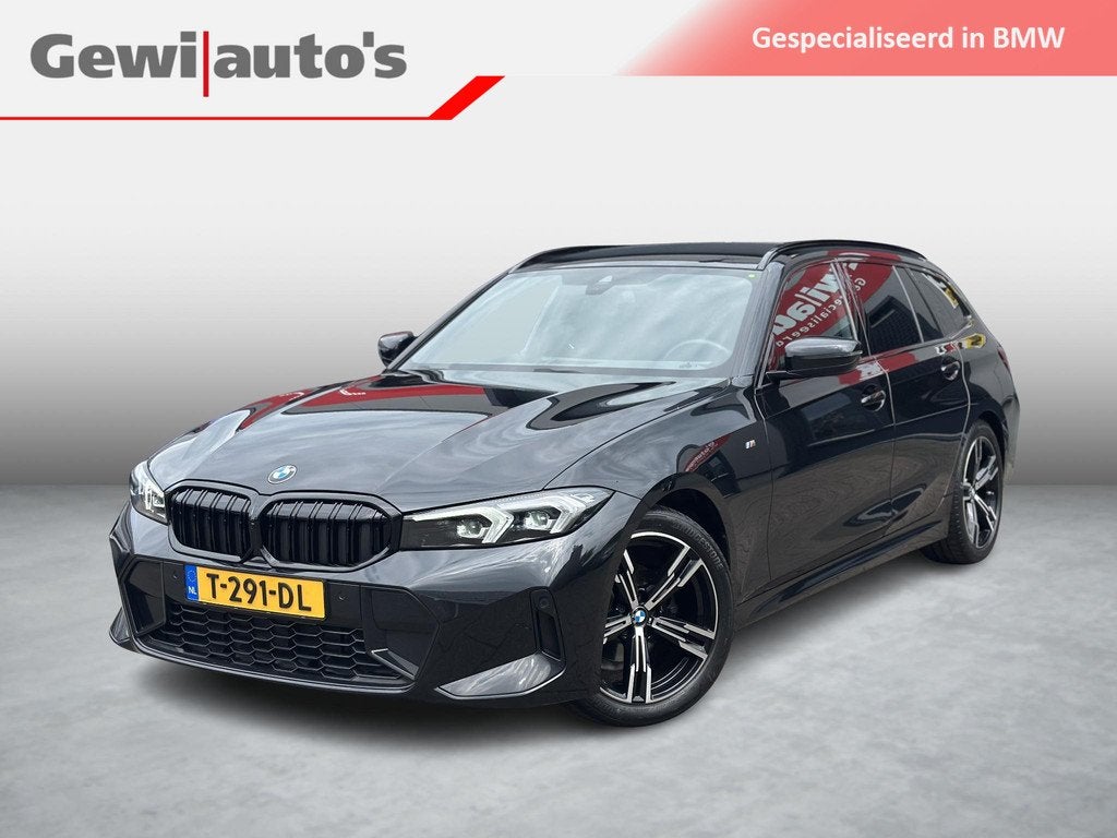 BMW 3-serie Touring 318i M-SPORT NL Auto, Automaat, 1998 cc, Gebruikt, Zwart