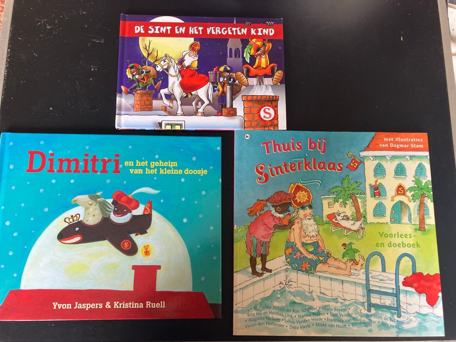 Sinterklaas en Dimitri kinderboeken set (3 stuks), Ophalen of Verzenden, Gelezen, Sprookjes