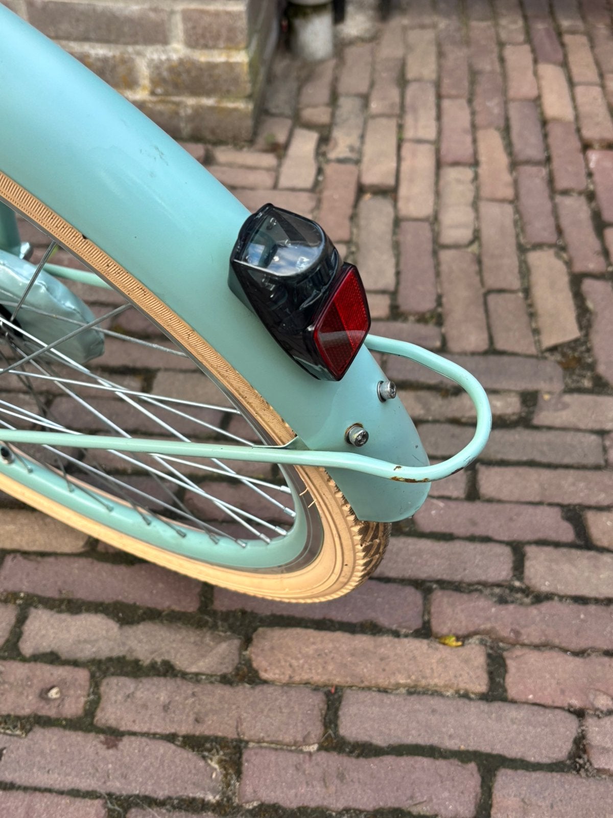 Spirit mintgroene transportfiets meisjesfiets 26 inch, Spirit, ?, ?, Zo goed als nieuw