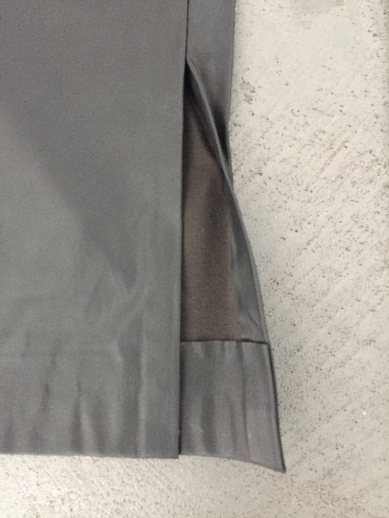 B1248 Nieuw: SuperTrash: imitatie-leren broek Maat 30=M=40, Maat 38/40 (M), Supertrash, Zwart, Nieuw