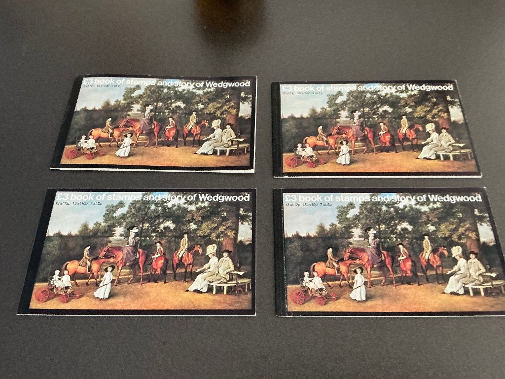 Groot-Brittannië Prestige Postzegelboekje 1980 – Wedgwood 4, Verzenden, Postfris