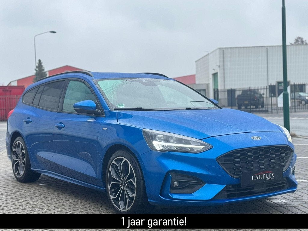 Ford Focus Wagon 1.5 EcoBoost ST Line Automaat/Camera/NAVI, Auto's, Ford, 1345 kg, Stof, Euro 6, 150 pk