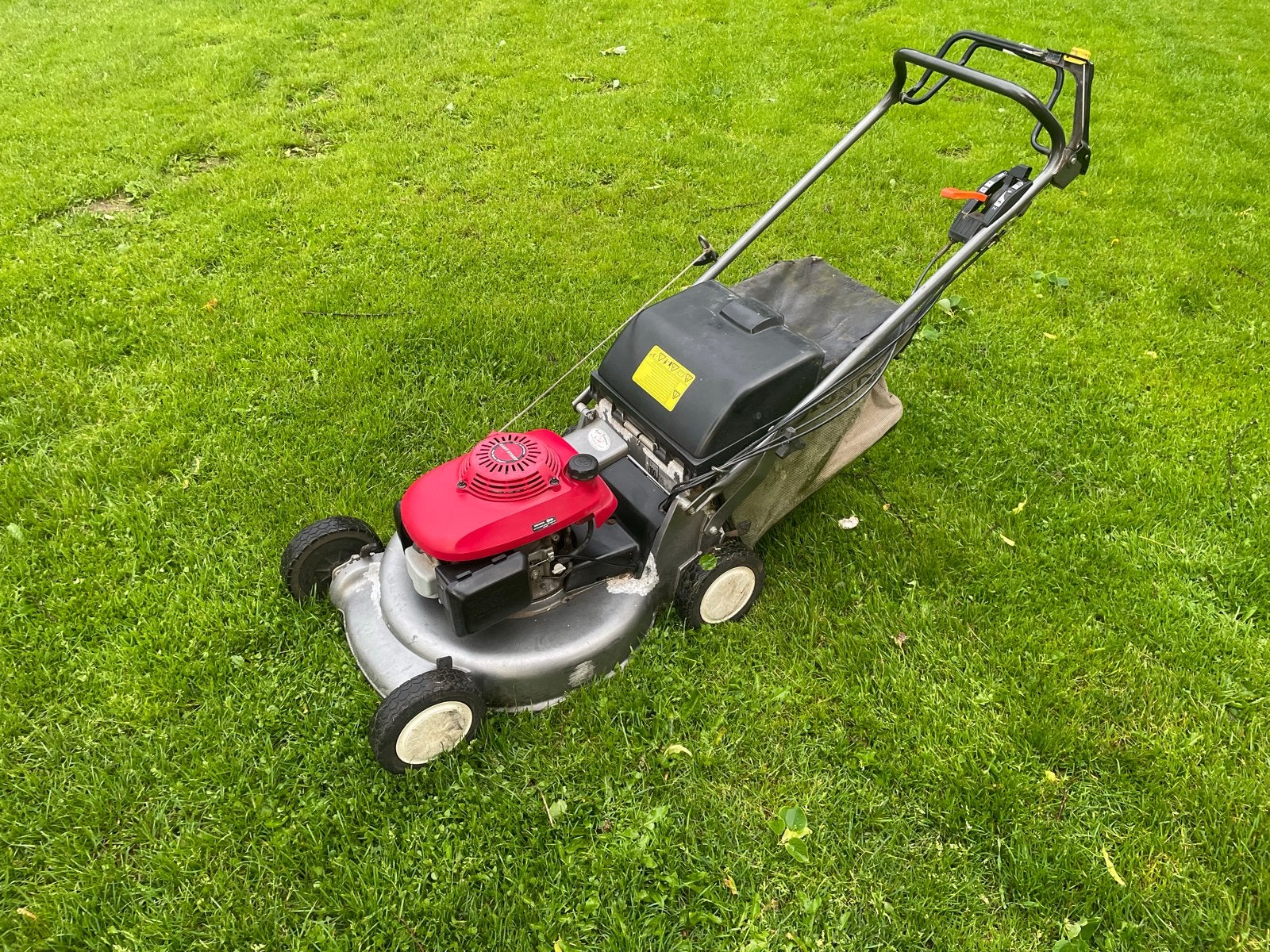 Honda HRD536C grasmaaier, Tuin en Terras, Ophalen, Cirkelmaaier, Gebruikt, 50 cm of meer