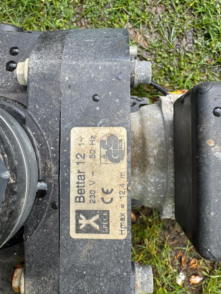 Speck Bettar 12 zwembadpomp - 230V, Hmax 12,4m, Ophalen, Gebruikt, Zwembadpomp