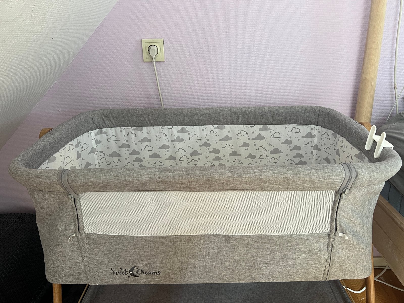 Sweet Dreams Co-sleeper/Wieg - Verstelbaar en Kantelbaar, Ophalen, Gebruikt, Wieg
