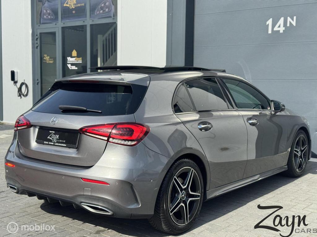 Mercedes A-klasse 200 Launch Edition Premium | Pano | AMG |, Gebruikt, Euro 6, 163 pk, Leder