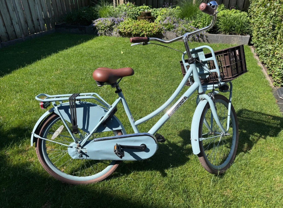 Popal meisjesfiets 24 inch, Ophalen, Terugtraprem, Handrem, Gebruikt