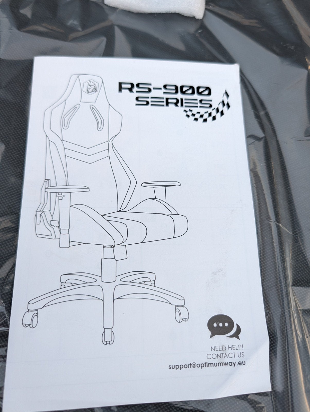 Nieuwe ongebruikte gamestoel RS-900series, Ophalen, Gaming bureaustoel, Nieuw, Bureaustoel